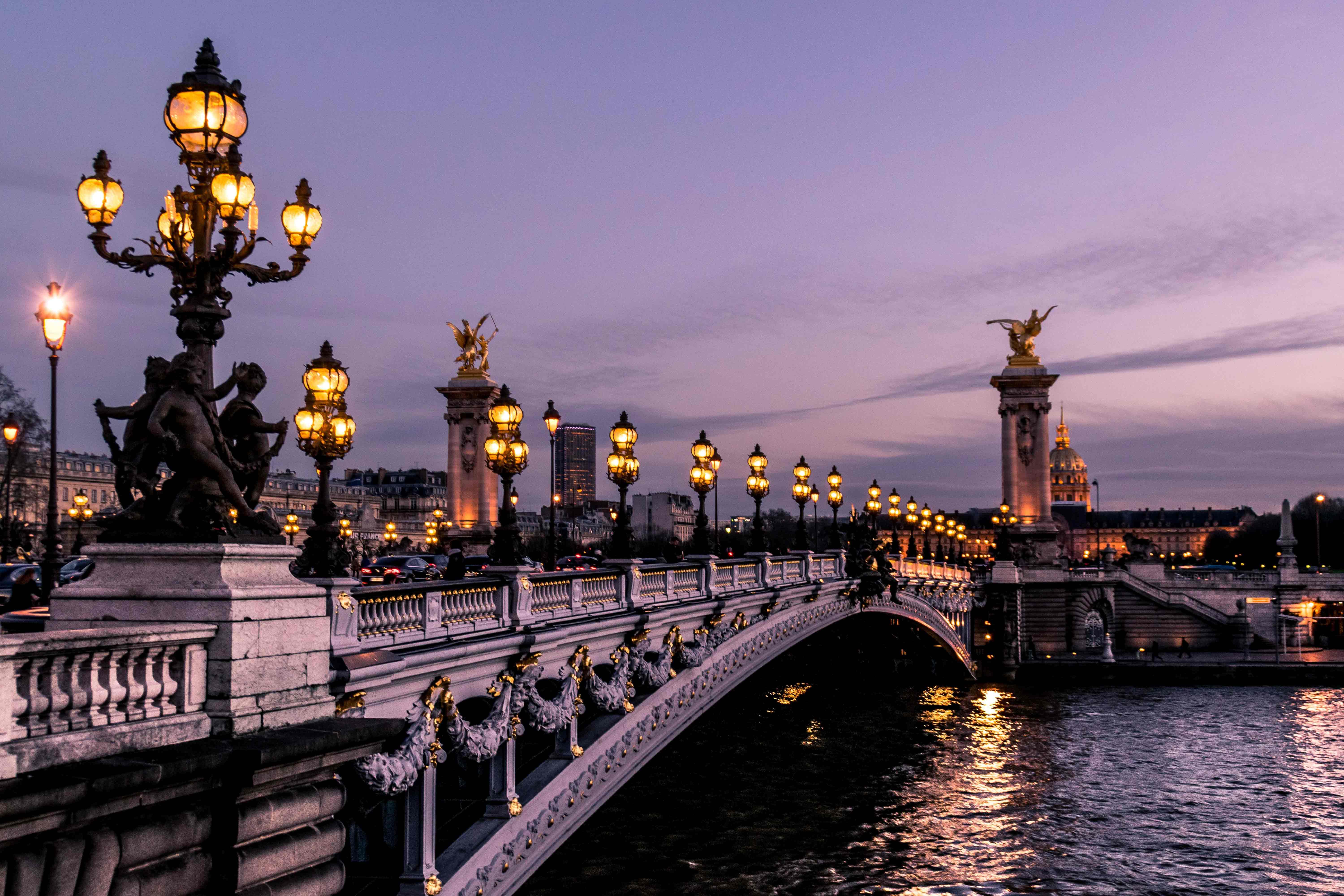 photo of Paris bridge